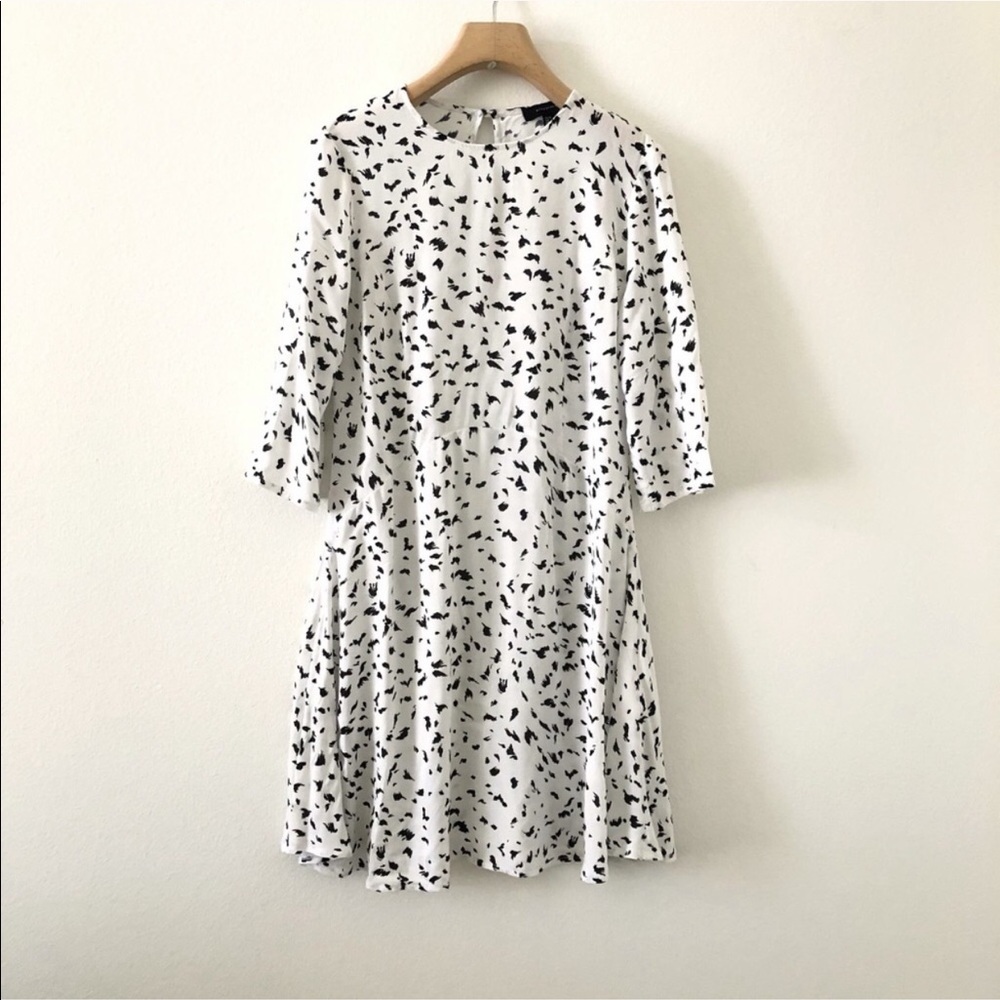 Flowy white dress